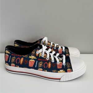 Rare FOCO NFL Chicago Bears Stadium Food Mens Low Top Canvas Sneakers Shoes